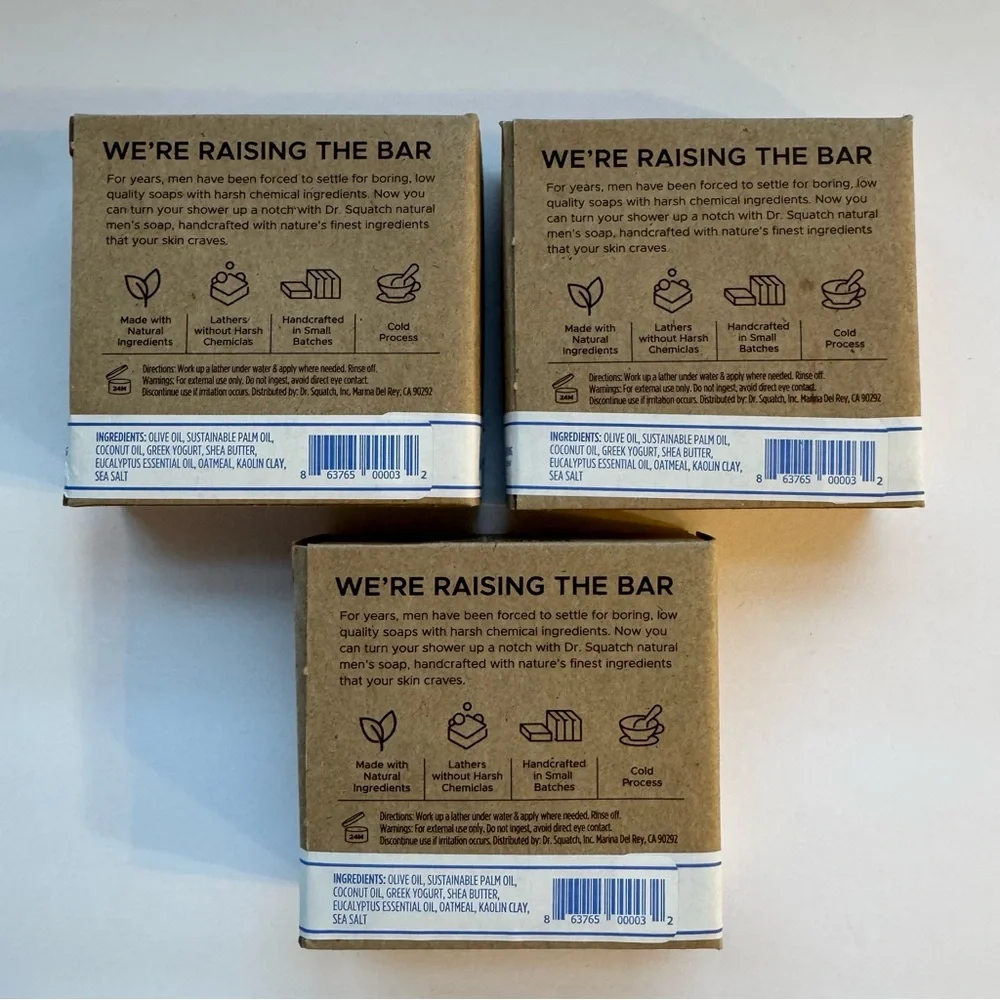 Dr. Squatch Eucalyptus Greek Yogurt Soap